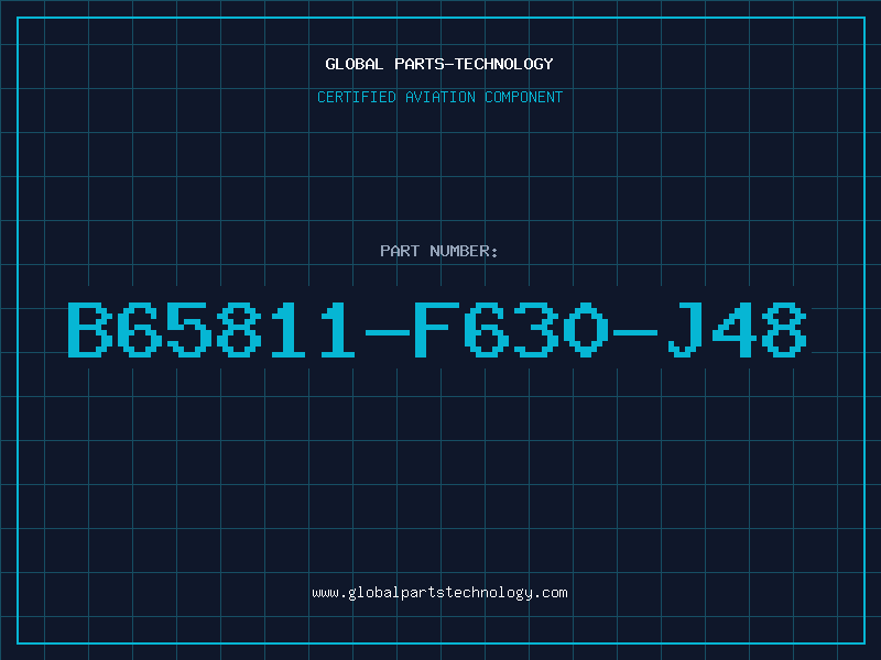 Aviation Part B65811-F630-J48