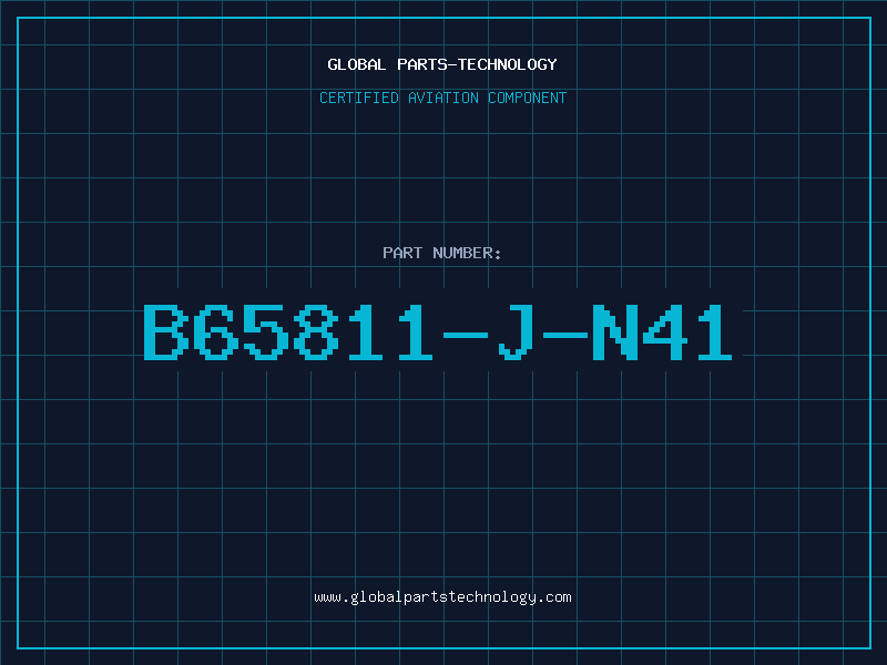 Aviation Part B65811-J-N41