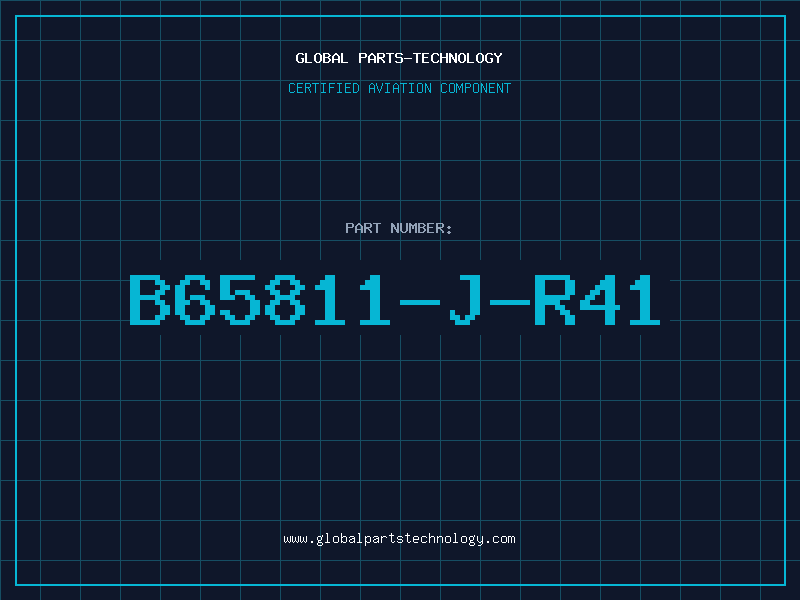 Aviation Part B65811-J-R41