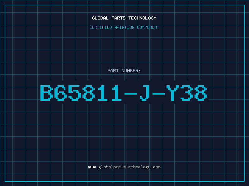 Aviation Part B65811-J-Y38