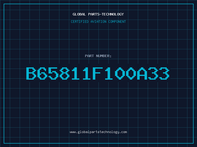 Aviation Part B65811F100A33