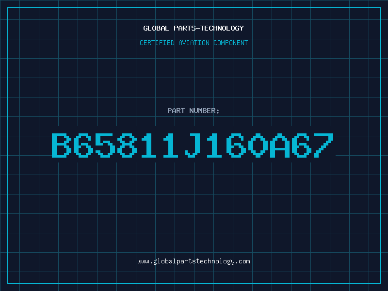 Aviation Part B65811J160A67