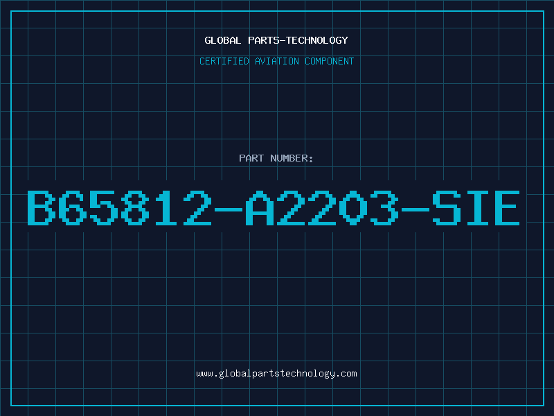 Aviation Part B65812-A2203-SIE