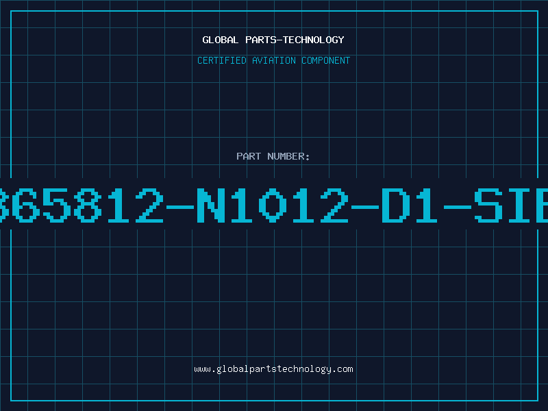 Aviation Part B65812-N1012-D1-SIE