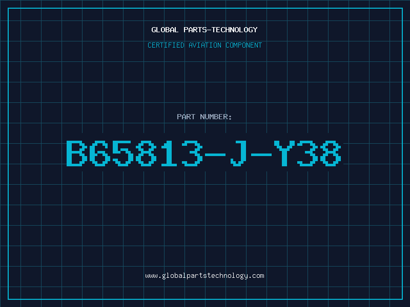 Aviation Part B65813-J-Y38