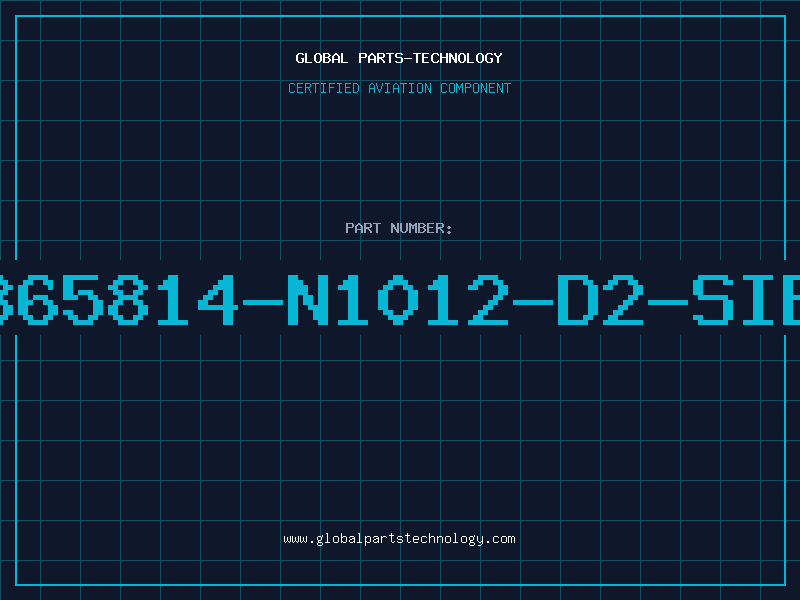 Aviation Part B65814-N1012-D2-SIE