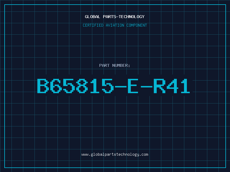 Aviation Part B65815-E-R41
