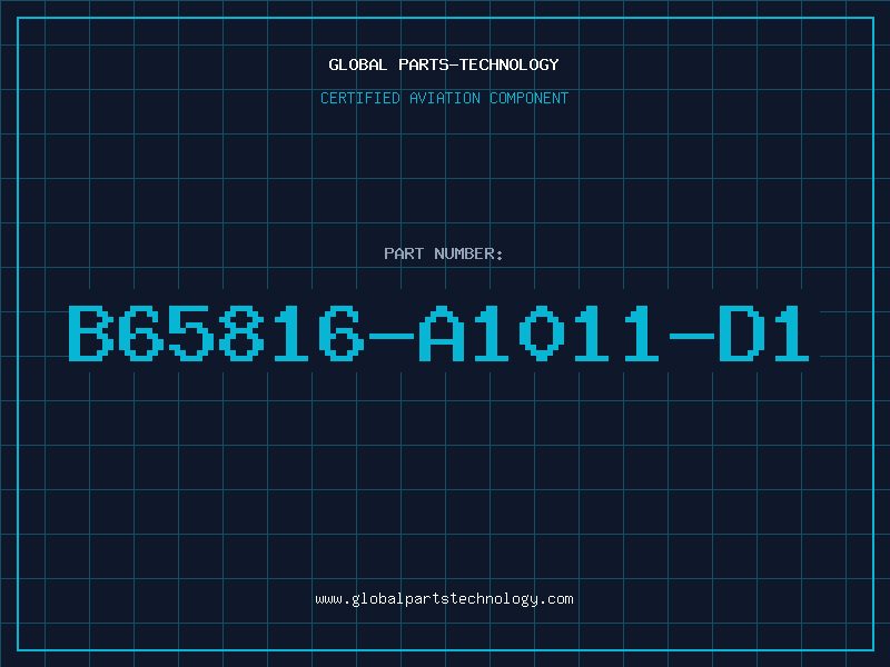 Aviation Part B65816-A1011-D1