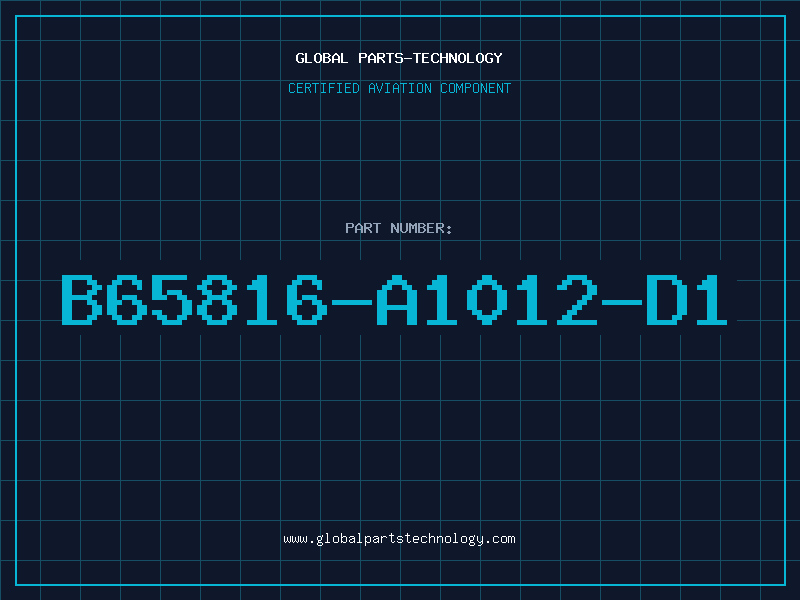 Aviation Part B65816-A1012-D1