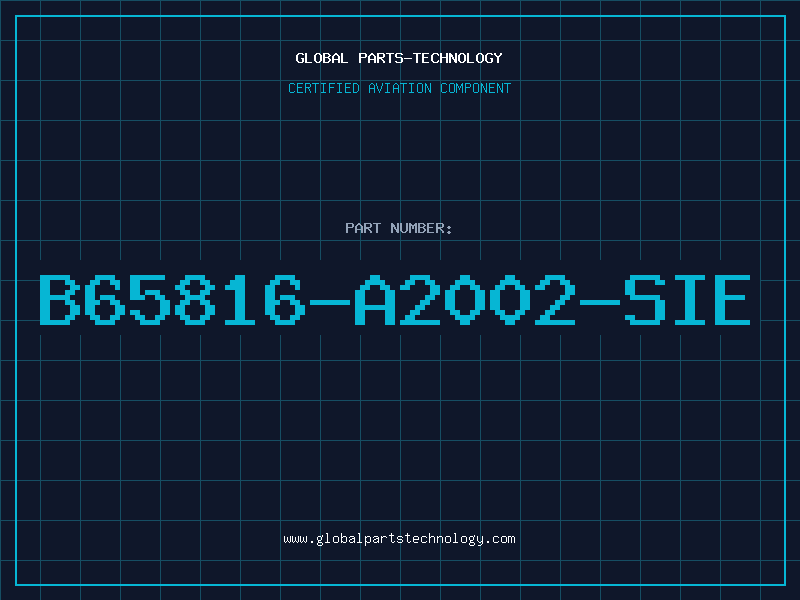 Aviation Part B65816-A2002-SIE