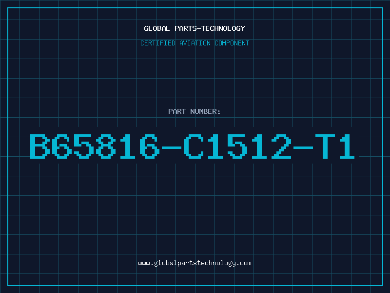 Aviation Part B65816-C1512-T1