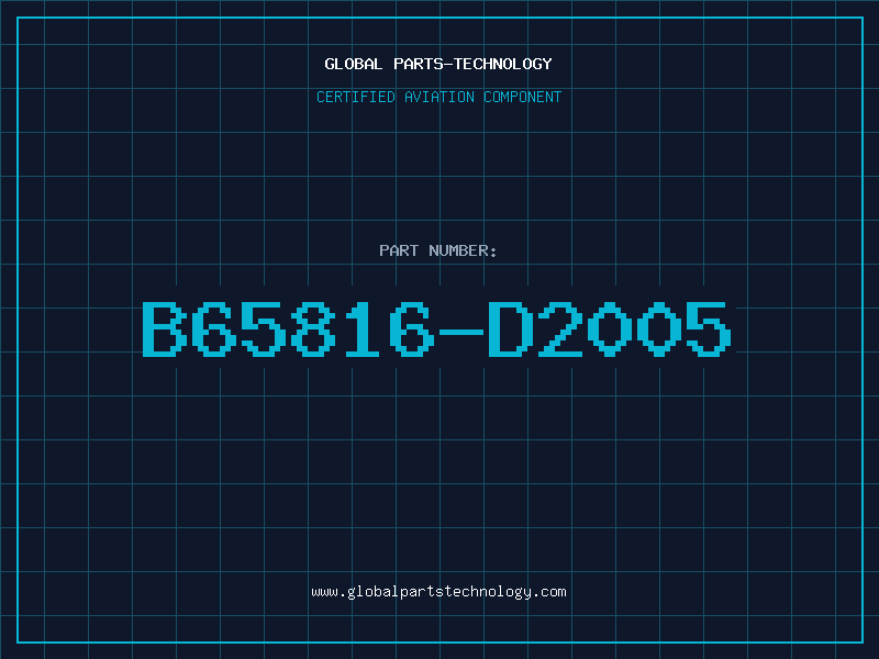 Aviation Part B65816-D2005