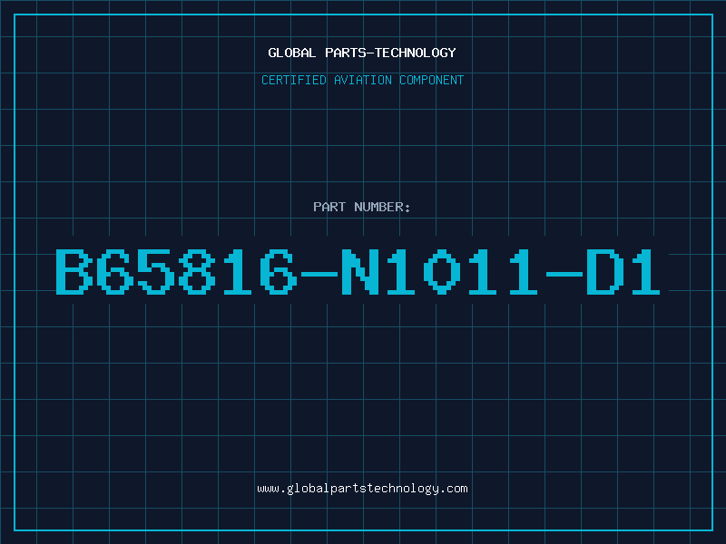 Aviation Part B65816-N1011-D1