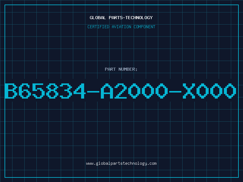 Aviation Part B65834-A2000-X000