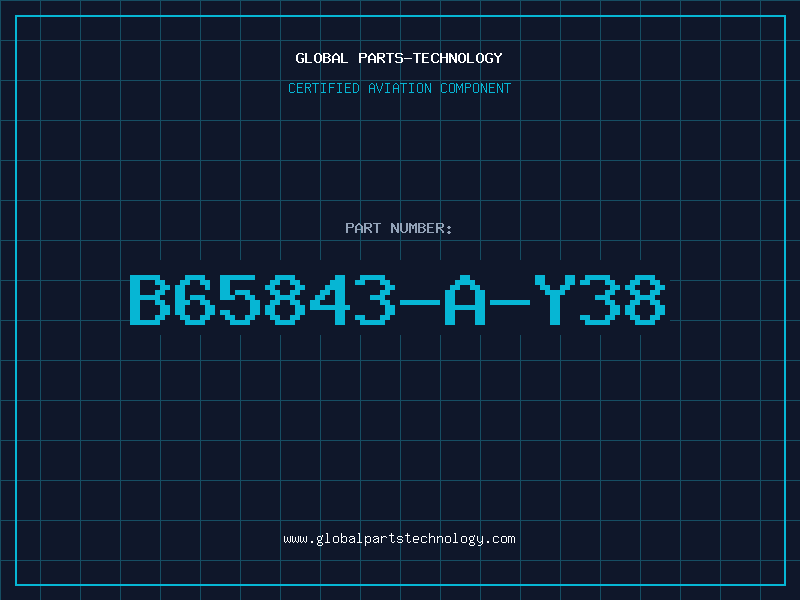 Aviation Part B65843-A-Y38