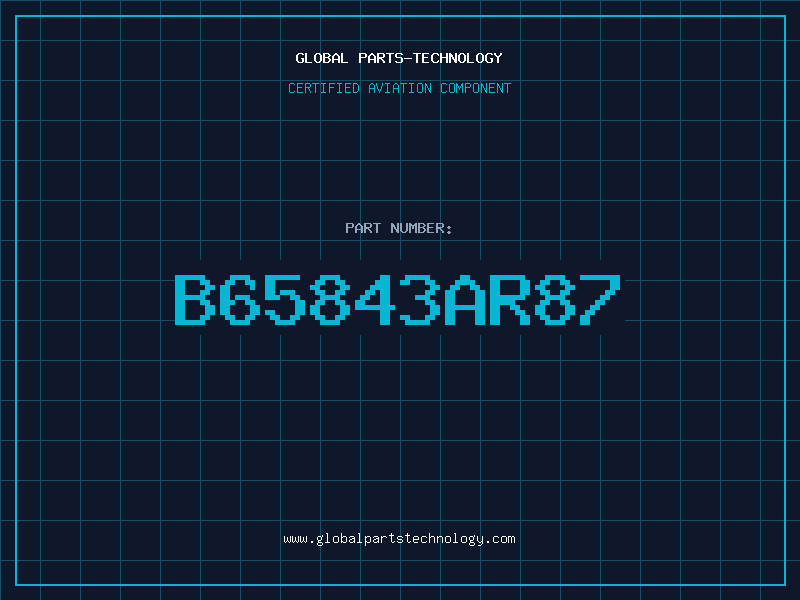Aviation Part B65843AR87