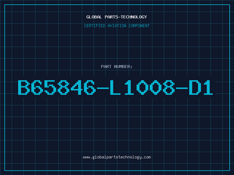 Aviation Part B65846-L1008-D1