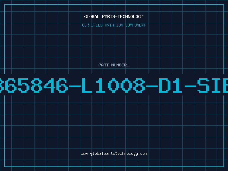 Aviation Part B65846-L1008-D1-SIE