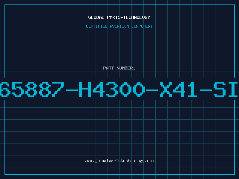 Aviation Part B65887-H4300-X41-SIE