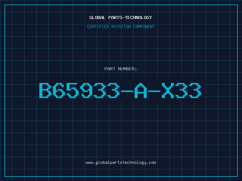 Aviation Part B65933-A-X33