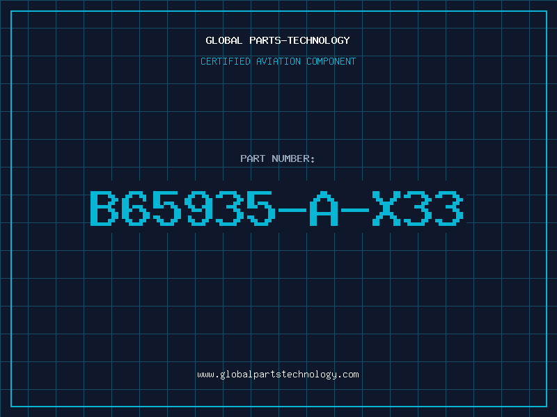 Aviation Part B65935-A-X33