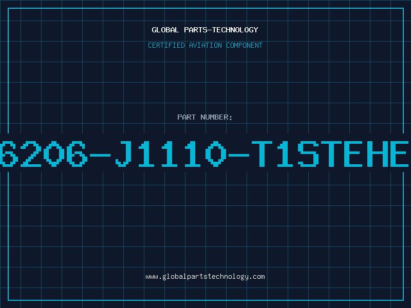 Aviation Part B66206-J1110-T1stehend