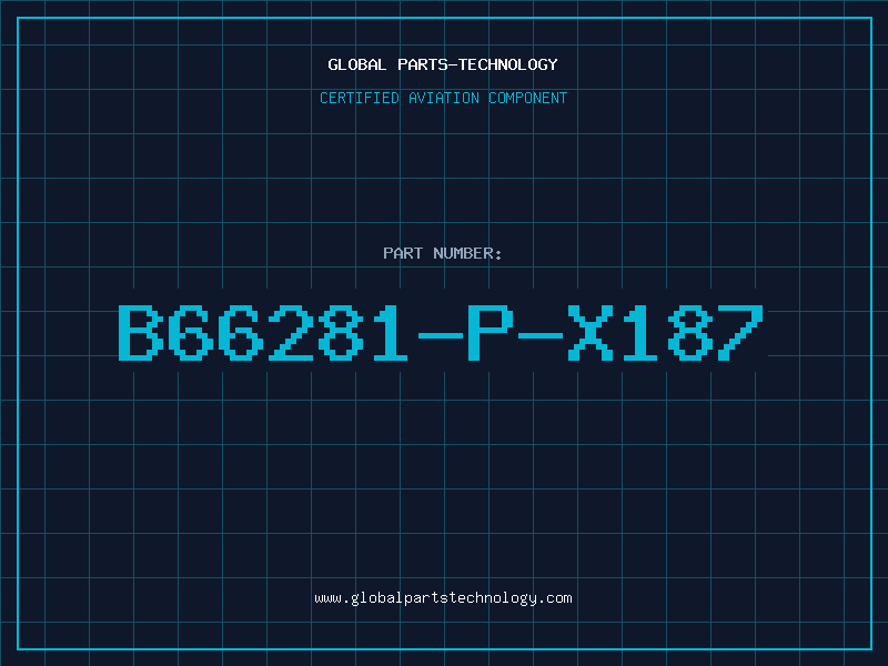 Aviation Part B66281-P-X187