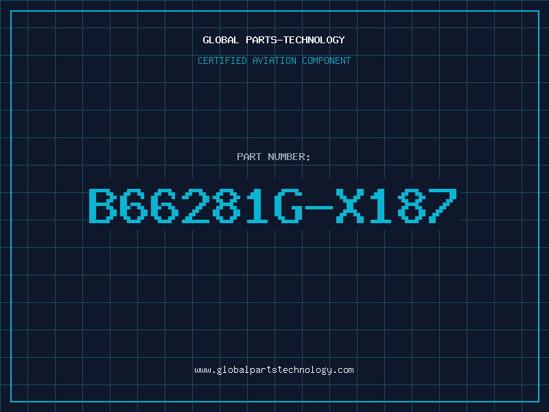 Aviation Part B66281G-X187