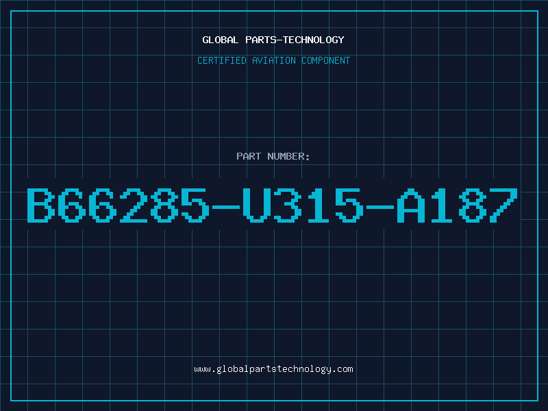 Aviation Part B66285-U315-A187