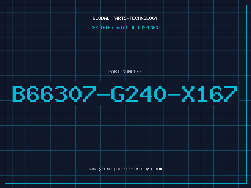 Aviation Part B66307-G240-X167