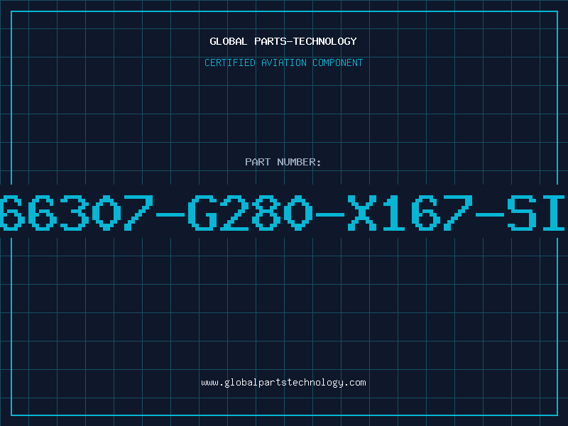 Aviation Part B66307-G280-X167-SIE