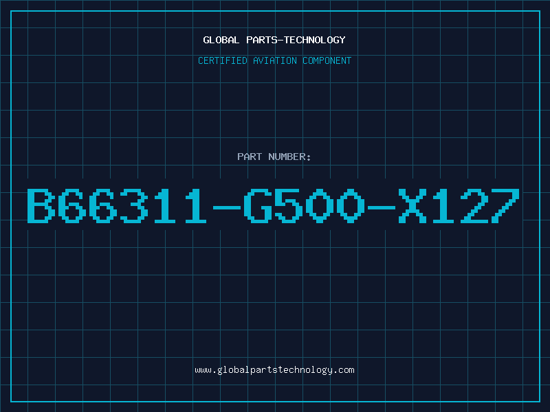 Aviation Part B66311-G500-X127