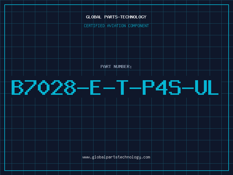 Aviation Part B7028-E-T-P4S-UL