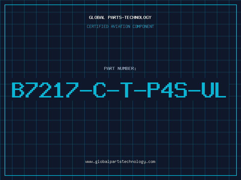 Aviation Part B7217-C-T-P4S-UL