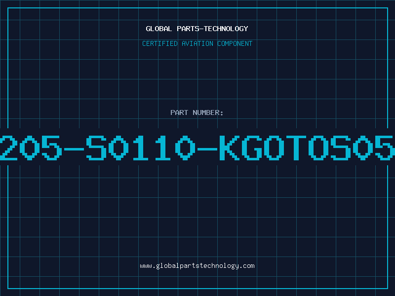 Aviation Part B72205-S0110-KGOTOS05K11