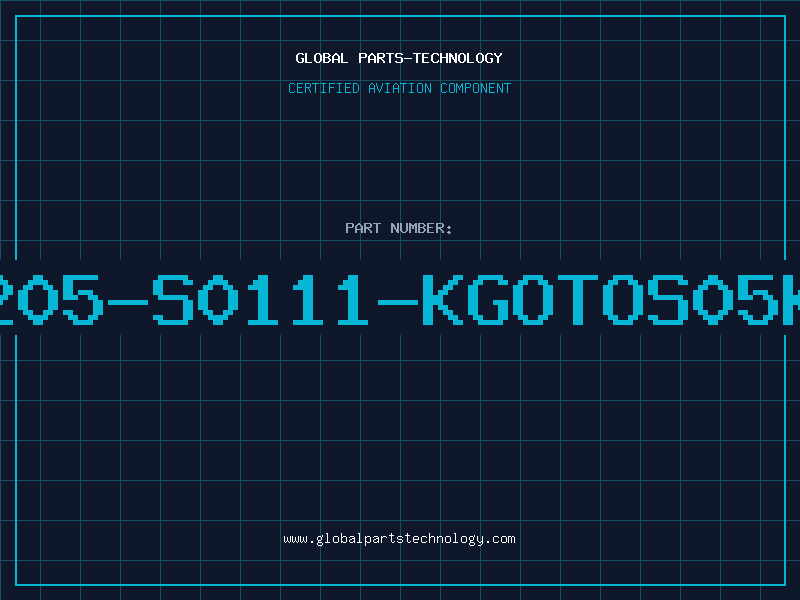 Aviation Part B72205-S0111-KGOTOS05K115