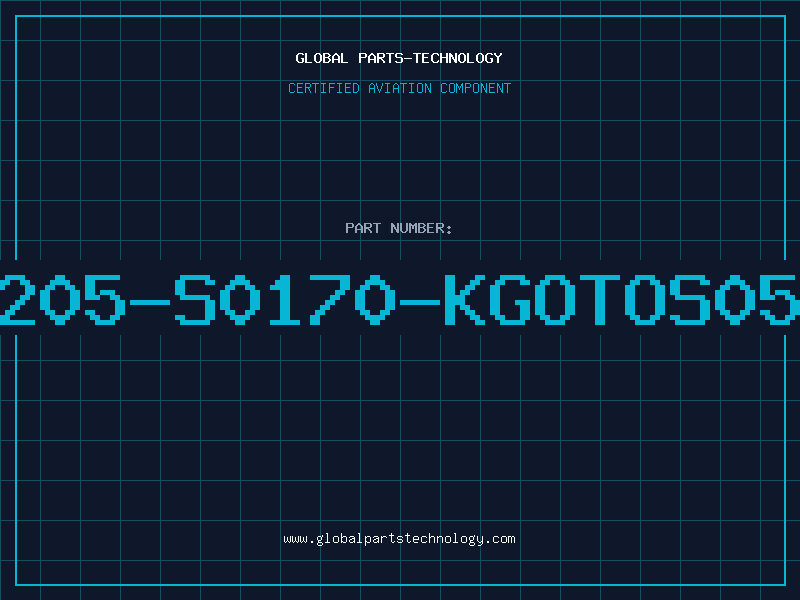 Aviation Part B72205-S0170-KGOTOS05K17