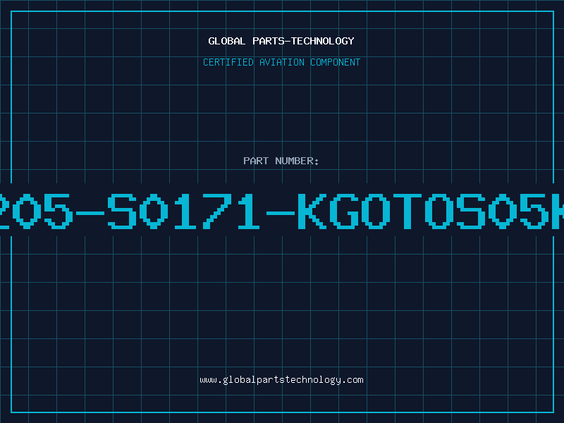 Aviation Part B72205-S0171-KGOTOS05K175