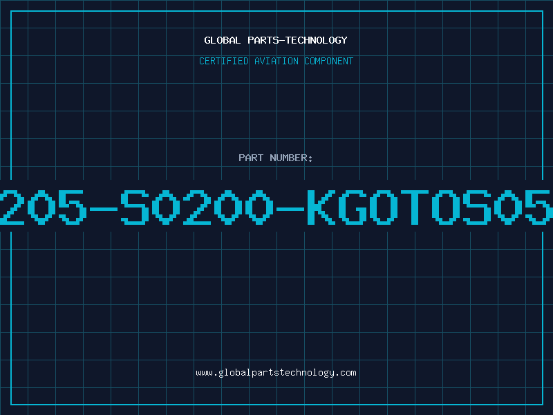 Aviation Part B72205-S0200-KGOTOS05K20
