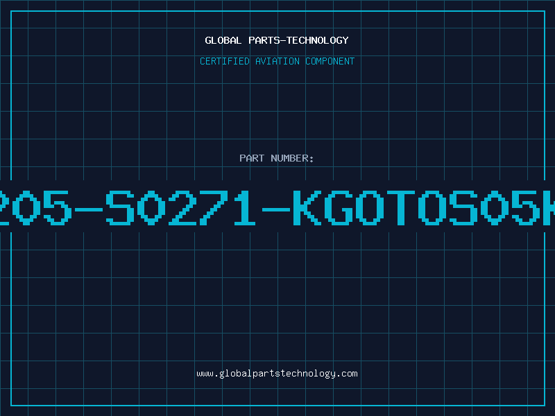 Aviation Part B72205-S0271-KGOTOS05K275