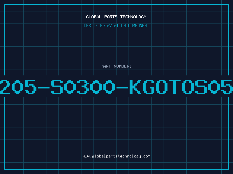 Aviation Part B72205-S0300-KGOTOS05K30