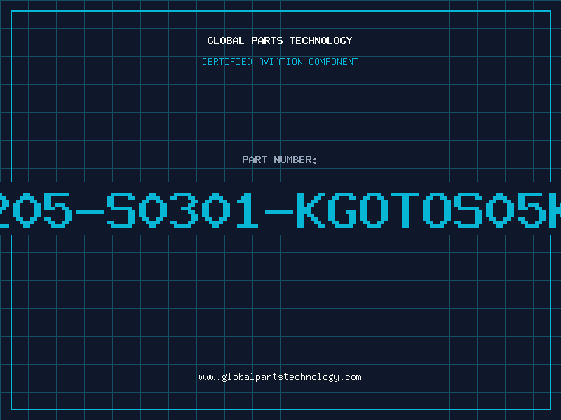 Aviation Part B72205-S0301-KGOTOS05K300