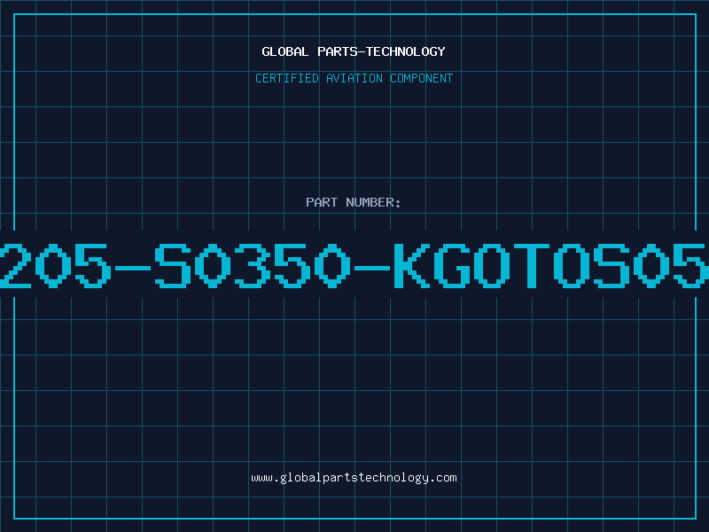 Aviation Part B72205-S0350-KGOTOS05K35