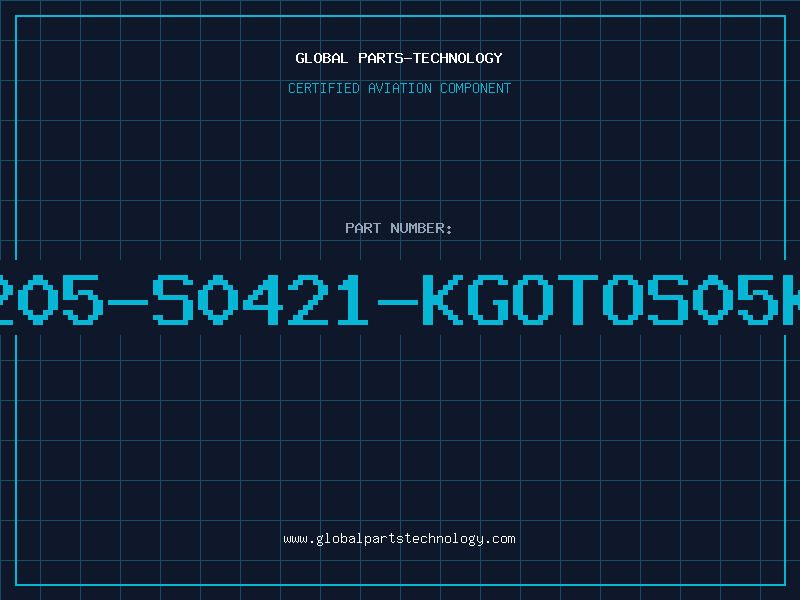 Aviation Part B72205-S0421-KGOTOS05K420