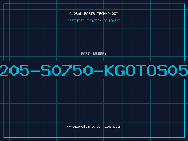 Aviation Part B72205-S0750-KGOTOS05K75