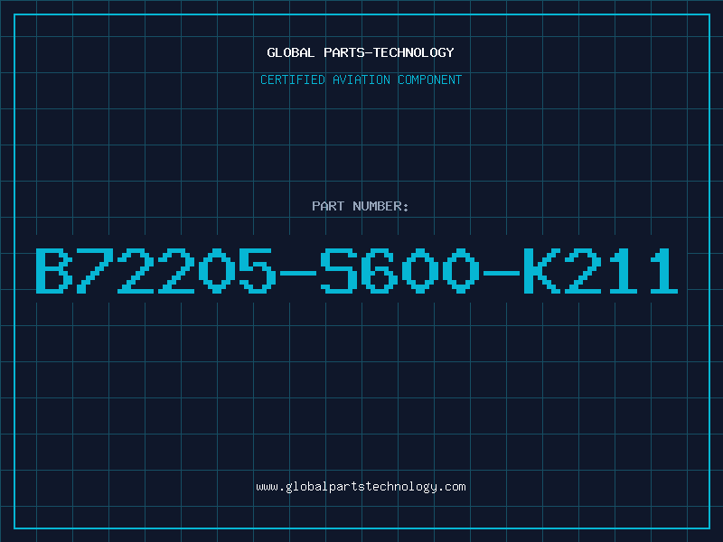 Aviation Part B72205-S600-K211