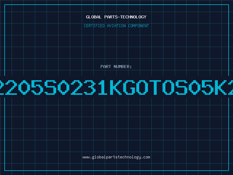 Aviation Part B72205S0231KGOTOS05K230