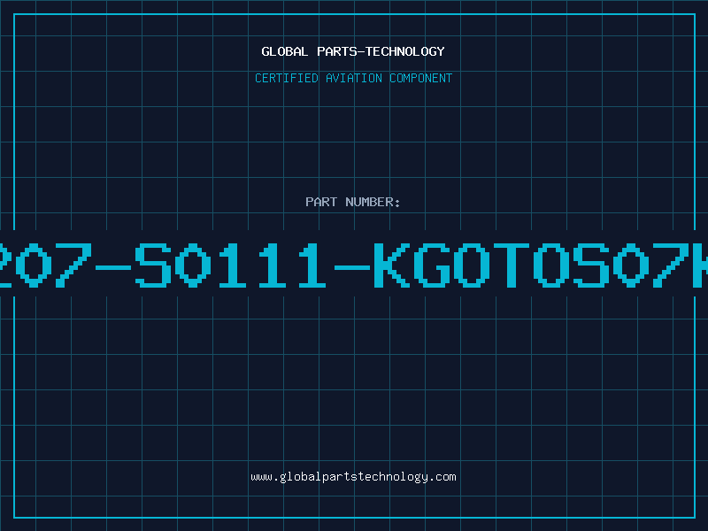 Aviation Part B72207-S0111-KGOTOS07K115