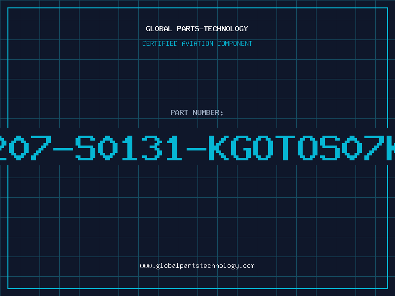 Aviation Part B72207-S0131-KGOTOS07K130