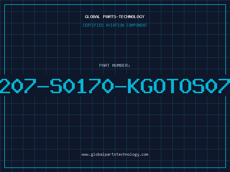 Aviation Part B72207-S0170-KGOTOS07K17